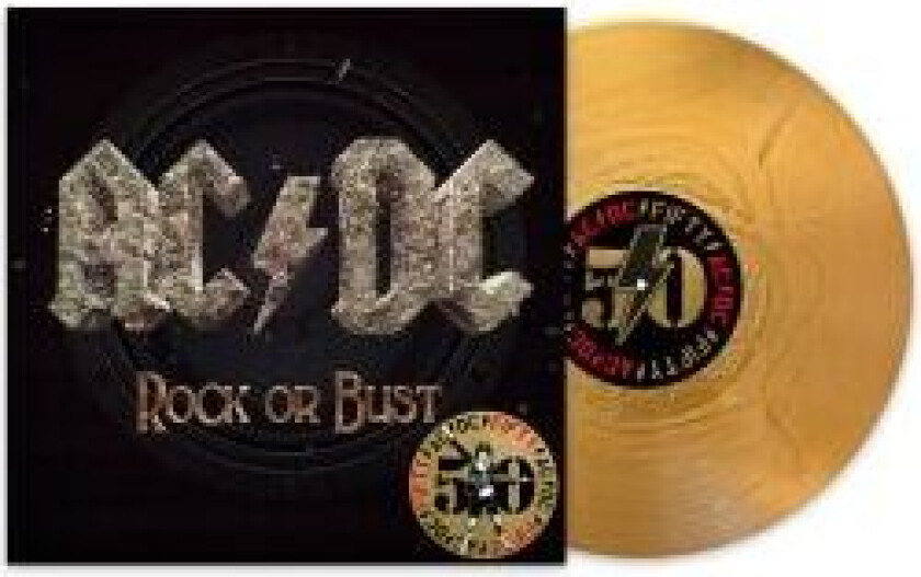 Ac/Dc - Rock Or Bust (Ltd Gold Metallic)