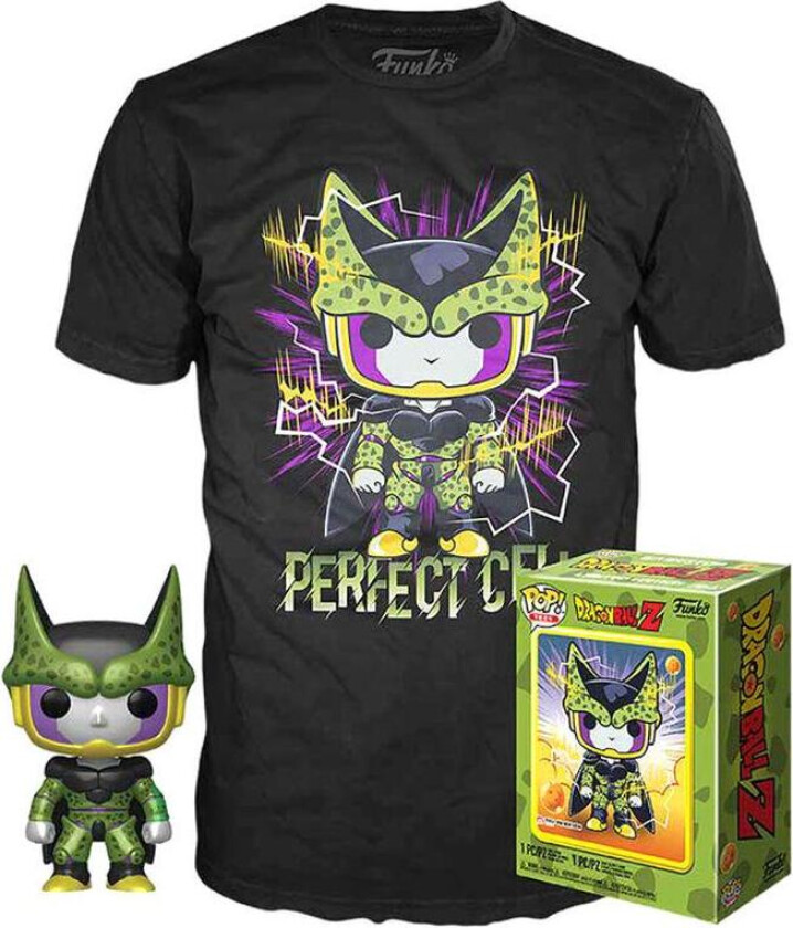 Set POP figure & Tee Dragon Ball Z Perfect Cell (X-Large)