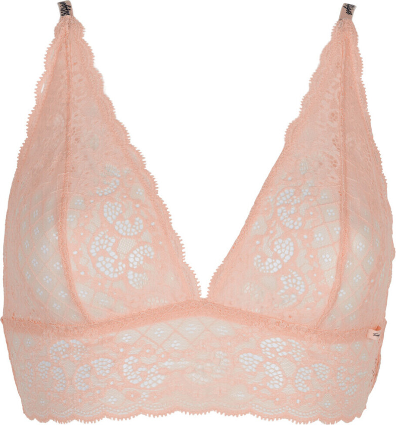 Tommy Hilfiger Triange Bralette BH, Farge: Delicate Rød, Størrelse: M, Kvinner