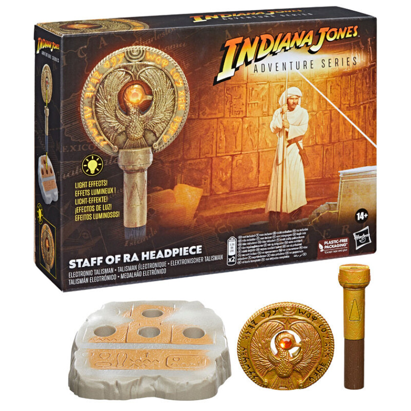 Indiana Jones Adventure Series Lekesett - Staff Of Ra Hodestykke