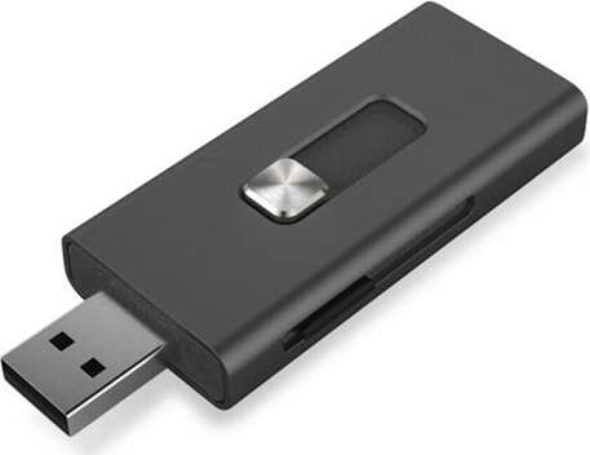 Kortleser KSIX Micro SD Svart