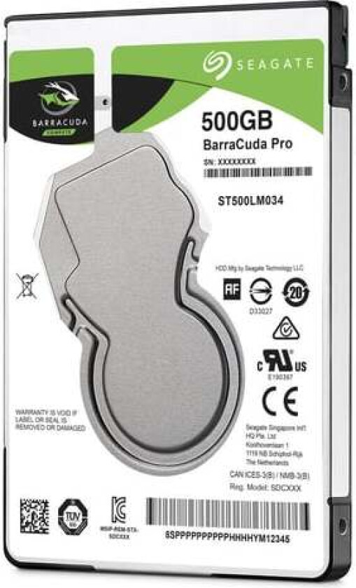 Harddisk Seagate ST500LM034 500 GB 2.5