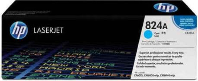 Original toner HP 824A Cyan