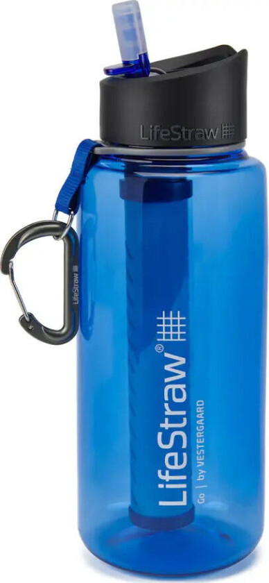 Bilde av Lifestraw Go Water Filter Bottle 1 L 1 L, Blue