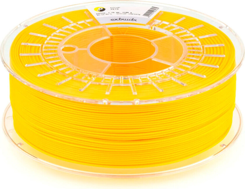 PETG filament - 1 kg (1,75 mm) gul