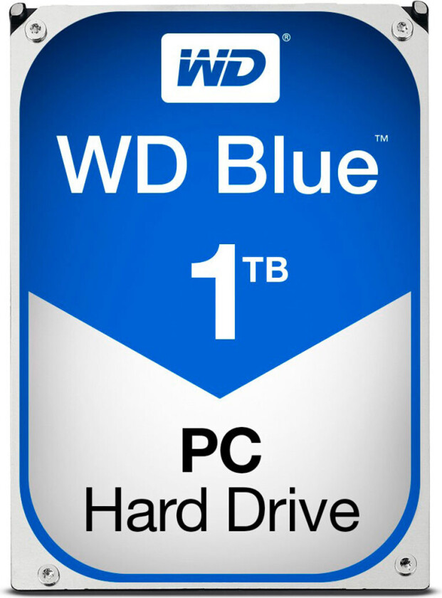 WD 1TB WD10EZRZ Blå HDD - 5400 RPM - 3,5 tm - 64 MB hurtigbuffer