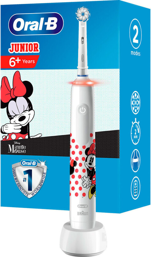 Junior Minnie Mouse elektrisk tannbørste (45000 rpm)