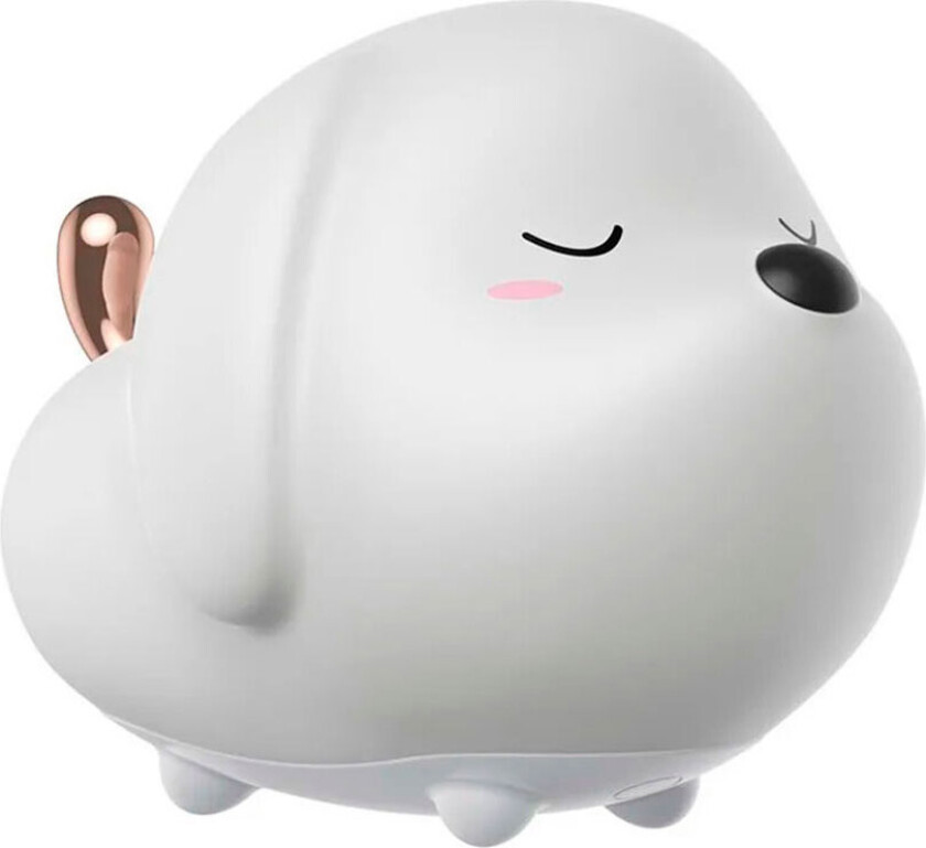 LED Nattlampe m/RGB (Silikon) Hund