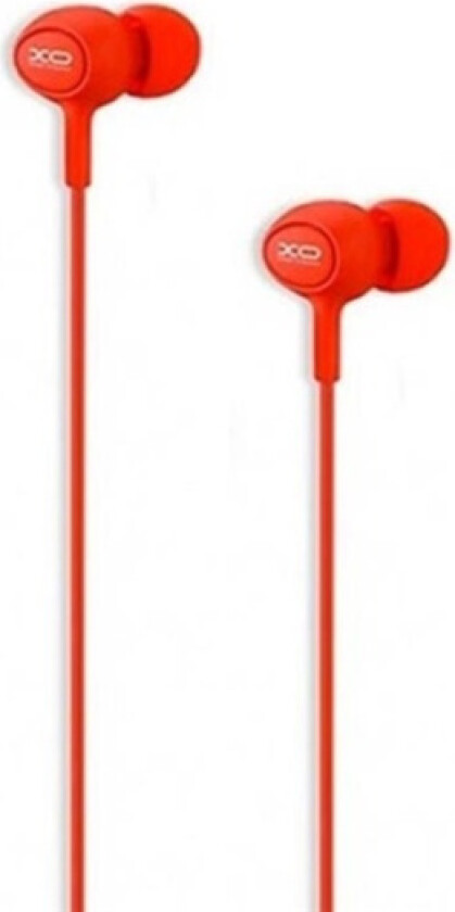 XO S6 In-Ear-hodetelefoner (3,5 mm) RÃ¸d