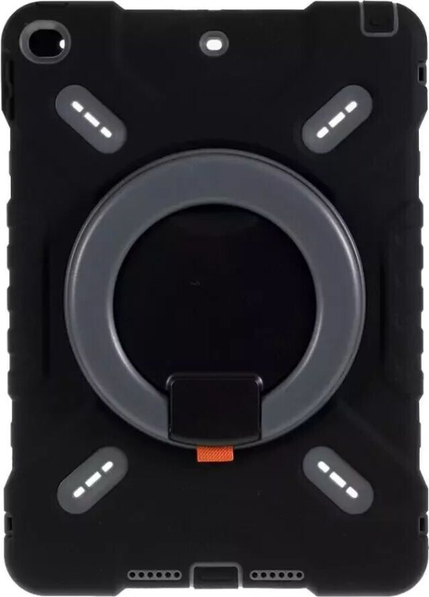 iPad 10.2" (2021 / 2020 / 2019) / iPad Air 10.5" (2019) PEPKOO Håndverker Deksel med Stativfunksjon - Svart