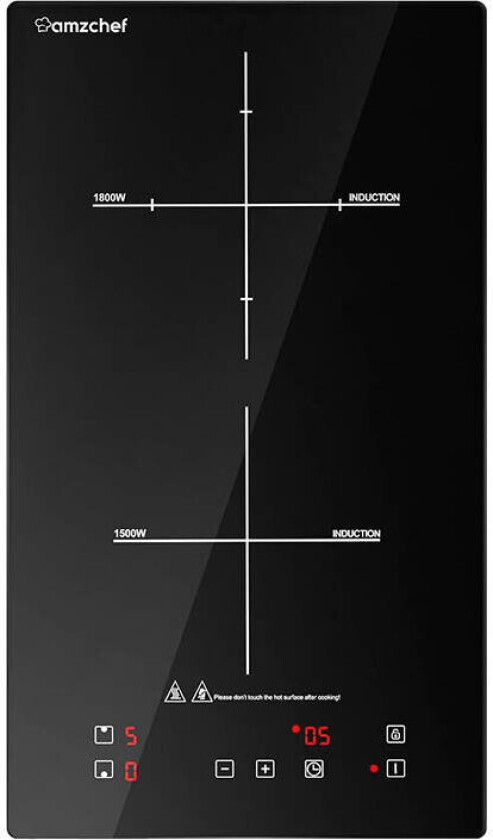Bilde av Amzchef IRC119 induksjonstopp med innebygd - 2 plater (3300W)