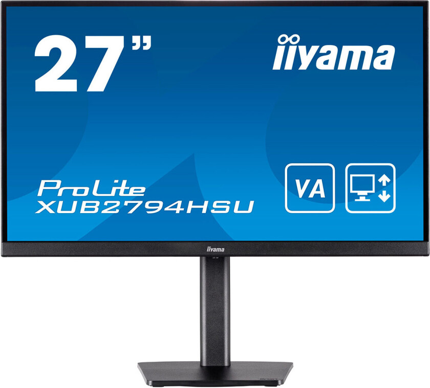 Iiyama ProLite XUB2794HSU-B1 27tm LCD - 1920x1080/75Hz - VA, 4ms