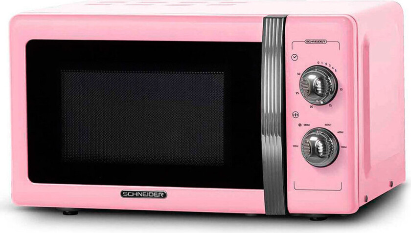 Schneider SMW20VMP Mikrobølgeovn 700W (20 liter) Rosa