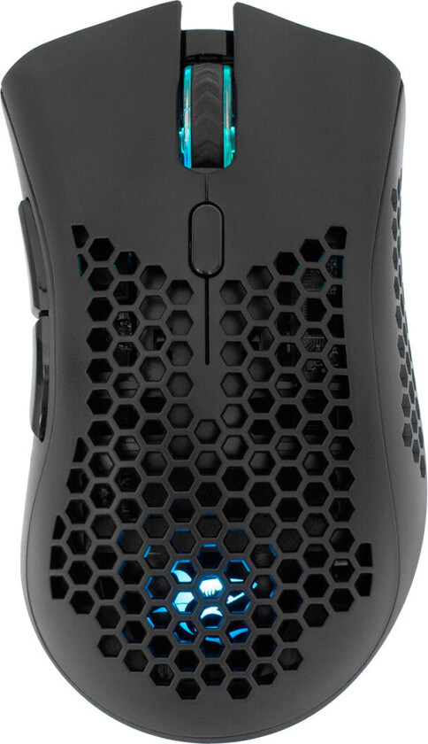 White Shark WGM-5012 Lionel trådløs spillmus (12 000 DPI) Svart