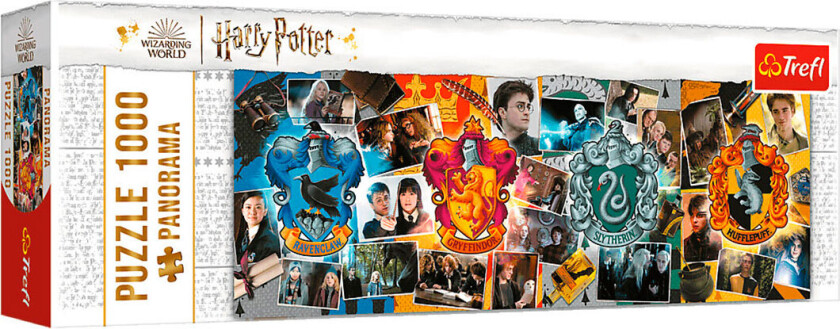 Trefl Panorama Puzzle - Harry Potter Wizarding World (1000 stykker)