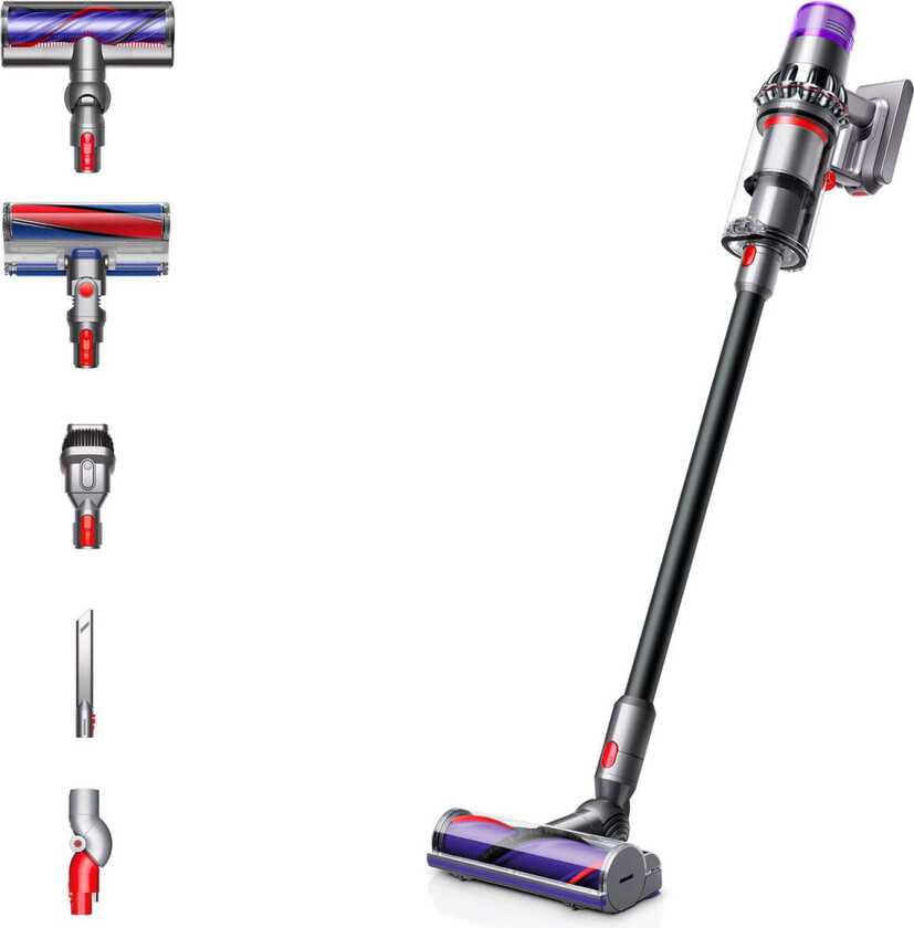 V11 Total Clean trådløs støvsuger - nikkel/blå