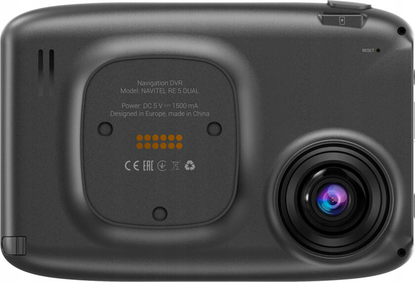 Navitel RE 5 DUAL Bilkamera m/GPS 5tm (1080p) 140 grader