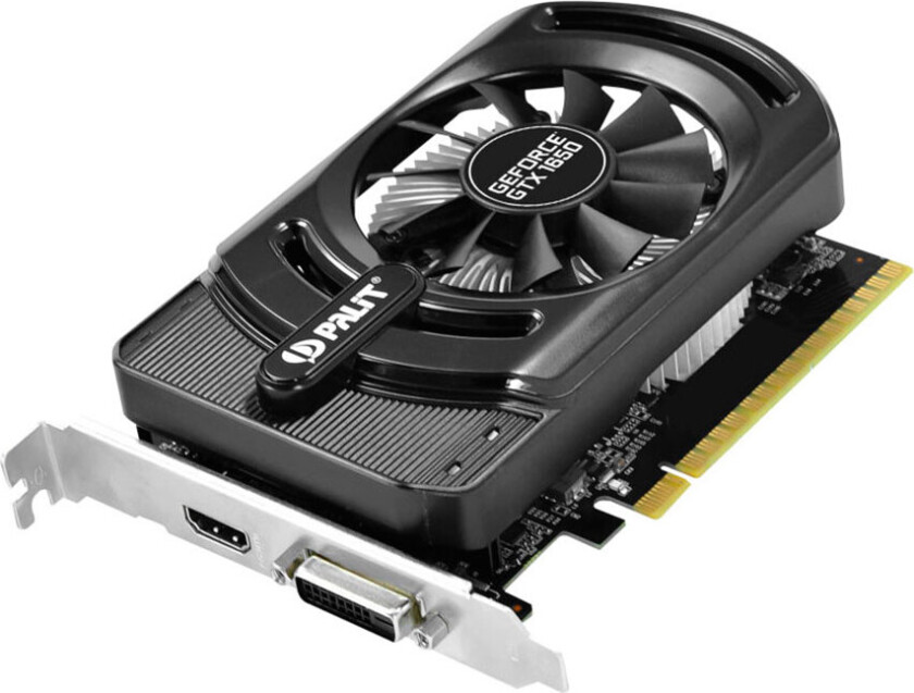 Palit StormX grafikkort - NVIDIA GeForce GTX 1650 - 4GB GDDR5