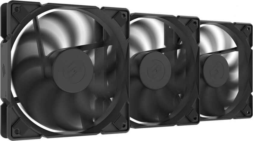 SilentiumPC Sigma HP 120 PC-viftesett (2300rpm) 120mm