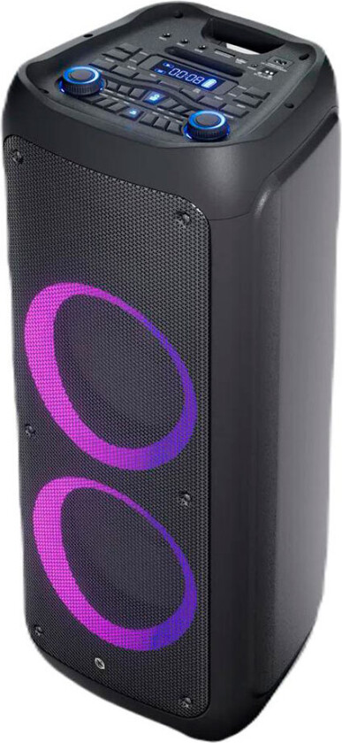 Manta SPK5450 Phantom Bluetooth Party-høyttaler m/mikrofon (10 timer)