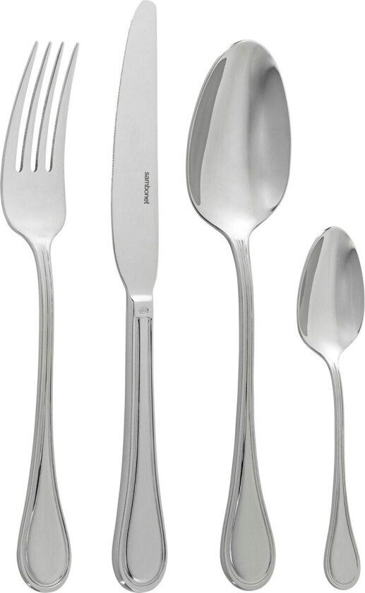 Sambonet Royal Inox Servise Bestikksett (24pk) Sølv