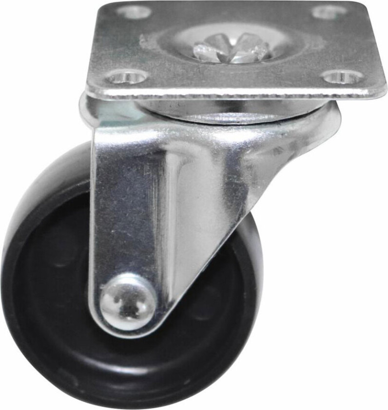 Bilde av Svingbart møbelhjul (40mm) Plast