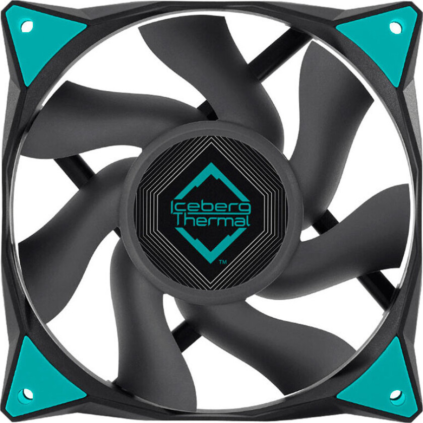 Iceberg Thermal IceGALE Xtra PC Fan (3000RPM) 120mm - Sort