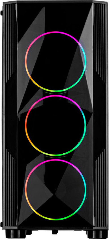Inter-Tech A-3401 CHEVRONRGB PC-deksel (ATX/ITX/Micro-ATX)