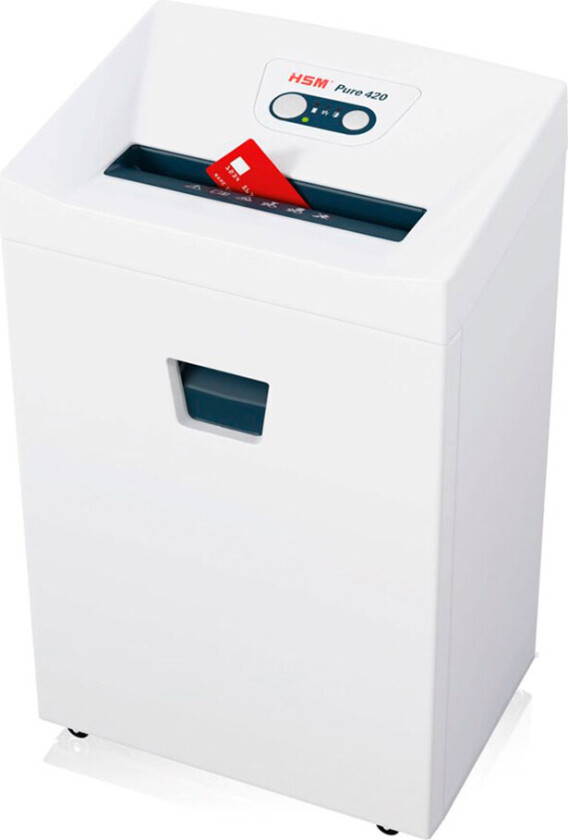 Bilde av HSM Pure 420 makuleringsmaskin - Strip-Cut (35 liter)