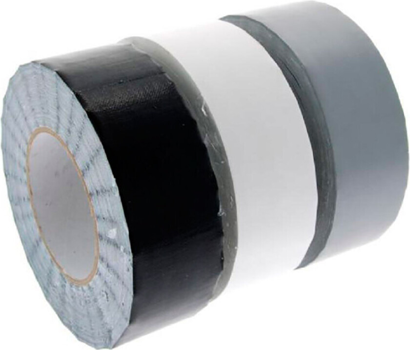 Duct Tape (50m x 5cm) Hvit