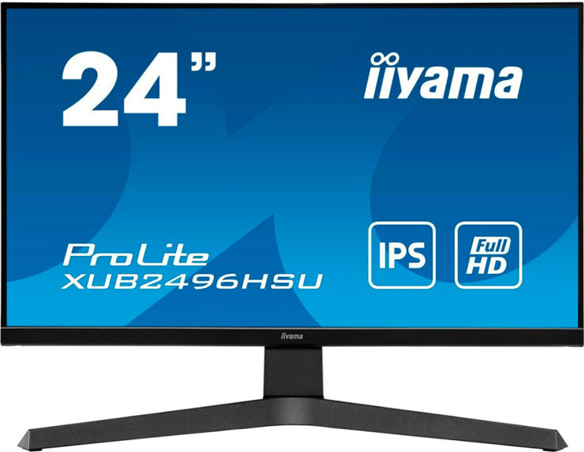Iiyama ProLite XUB2496HSU-B 23.8tm LED - 1920x1080/75Hz - IPS, 1ms