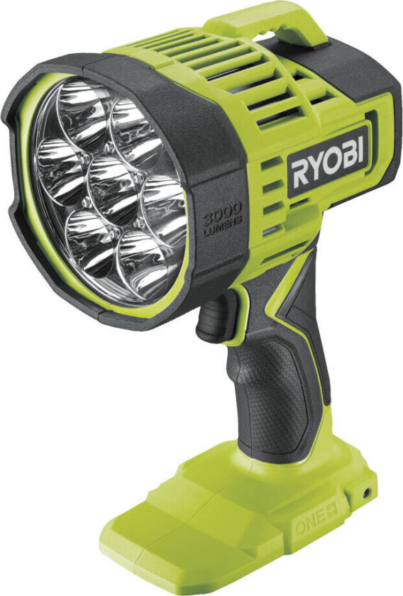 Ryobi RLS18-0 ONE+ Akku LED-spotlys uten batteri - 600m (18V)