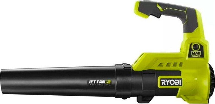 Ryobi RY36BLA-0 Max Power jetblåser - 152 km/t (36V)
