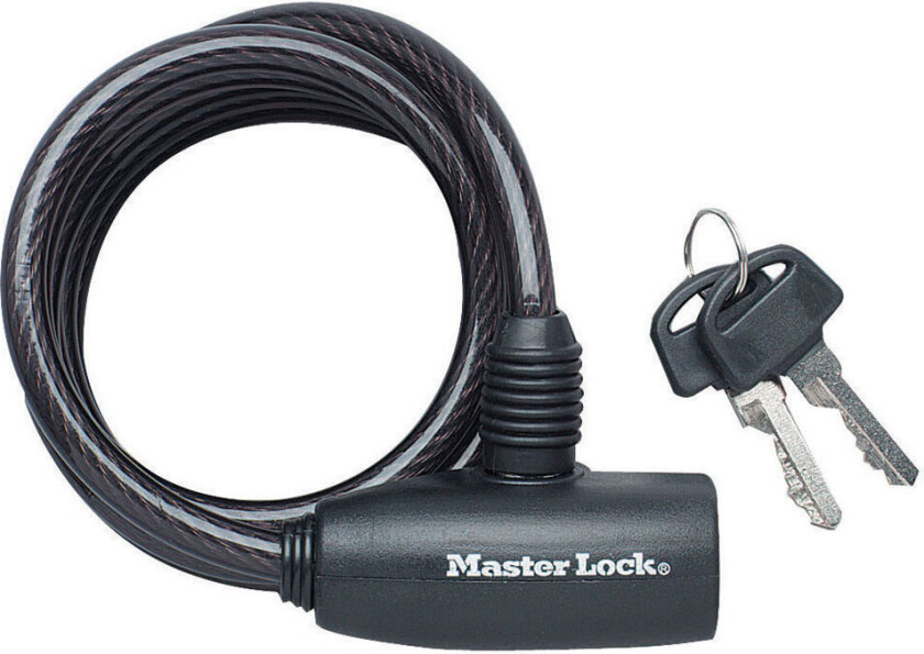 Master Lock 8126EURDPRO Kjedelås for sykkel (nøkkel)