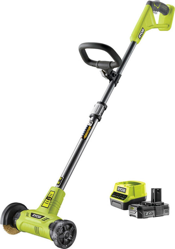 Ryobi RY18PCA-120 ONE+ batterifugerens m/stålbørste/batteri (18V)