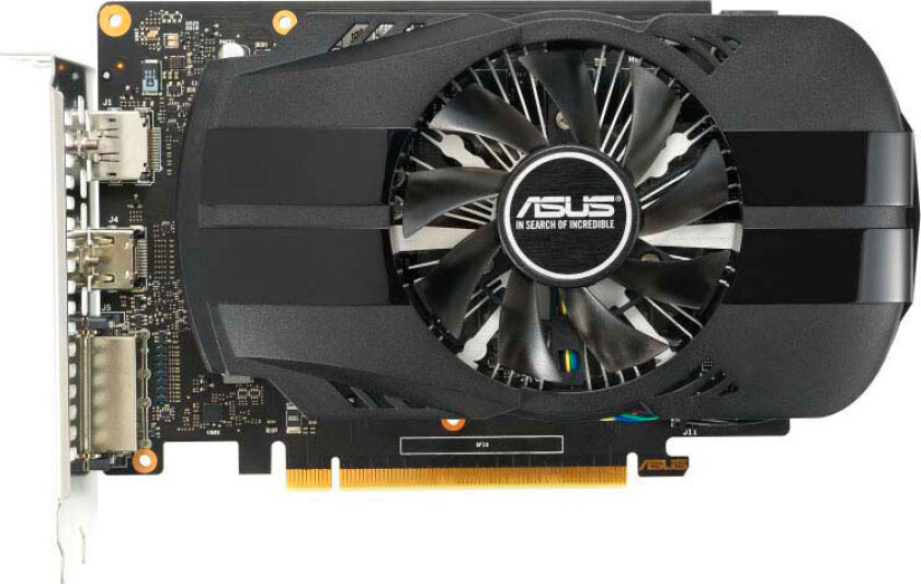 Asus Phoenix Evo OC grafikkort - NVIDIA GeForce GTX 1650 - 4GB GDDR6