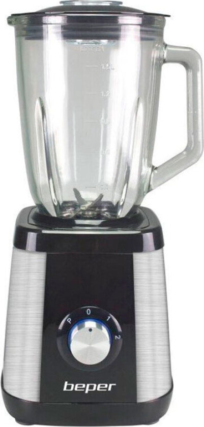 Beper BP602 Blender 1,5 liter (600W) Rustfritt stål