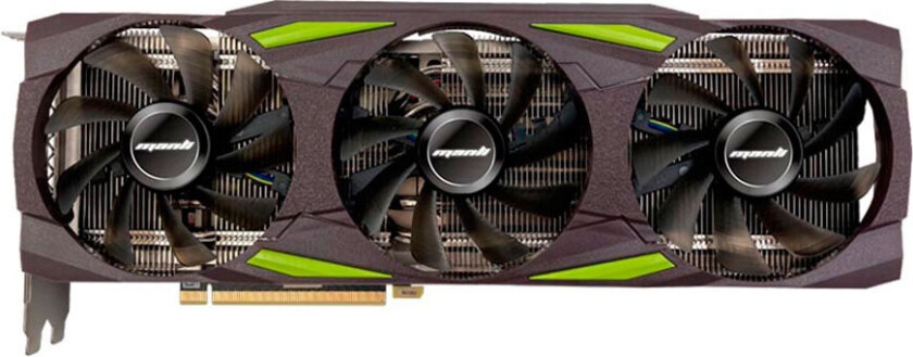 Manli trippelvifte grafikkort - NVIDIA GeForce RTX 3070 TI - 8 GB GDDR6X