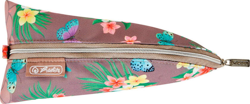 Herlitz Cocoon pennetui (20x10x7cm) Ladylike sommerfugler