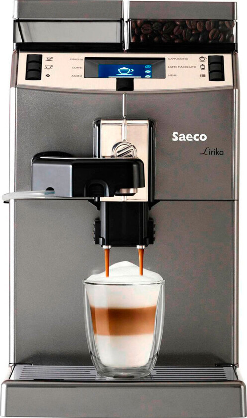 Saeco Lirika OT Cappuccino Titan espressomaskin (2,5 liter)