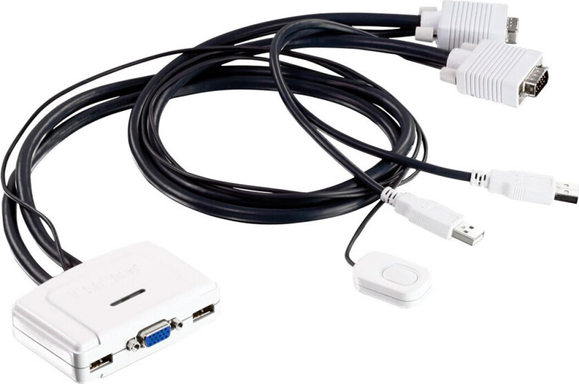 TRENDnet TK 217I KVM/Audio Switch (2 porter)
