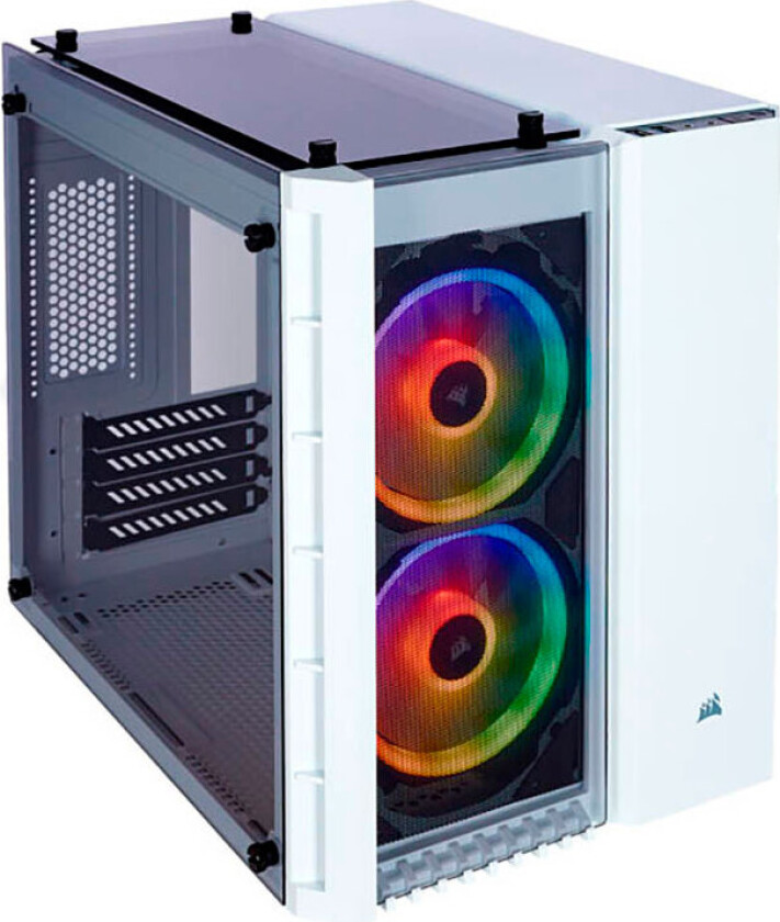 Crystal 280X PC-veske m/RGB (Micro-ATX) Hvit