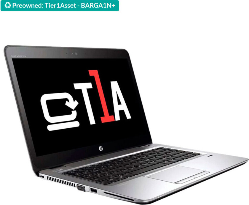 EliteBook 840 G3 - 14tm - Intel Core I5-6200U - 8 GB DDR4-SDRAM/256 GB SSD (fornyet) T1A BARGA1N+
