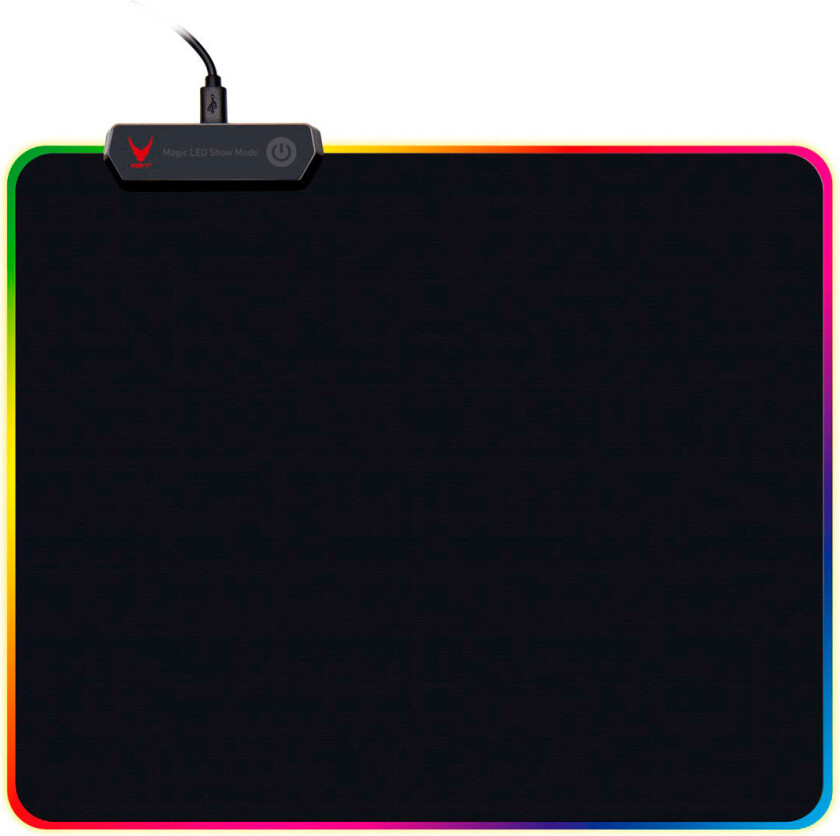 Gaming Musematte m/lys - 25x30 cm (7 indstillinger) VARR