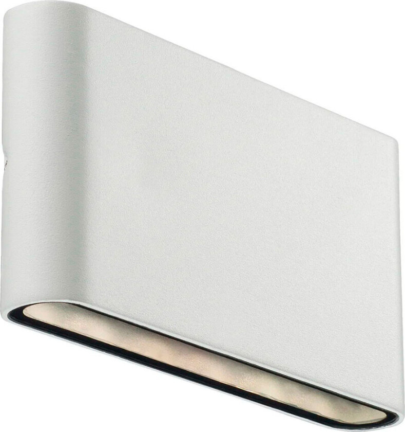 Kinver LED Vegglampe - 18,5x9cm (8,5W) Hvit