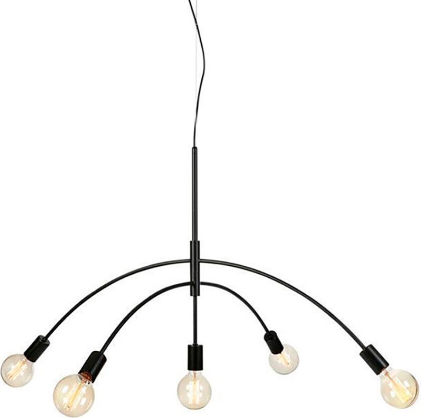 Markslöjd Crux Pendellampe - 105cm (40W) Sort