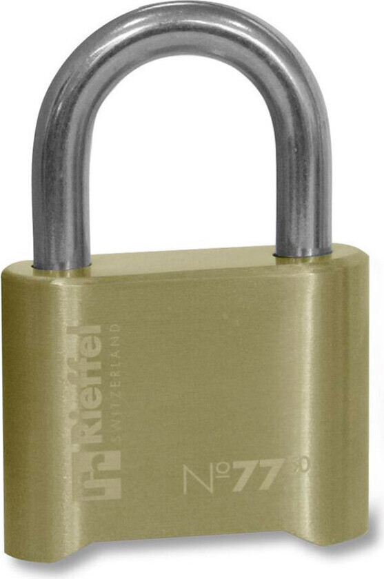 Hengelås m/Kodelås 50mm (nr. 77) 77/50