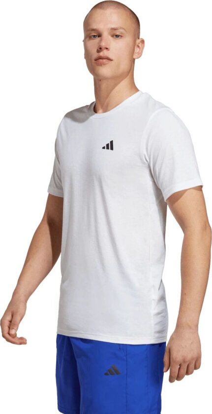 adidas Train Essentials Feelready Tee, t-skjorte, herre WHITE/BLACK