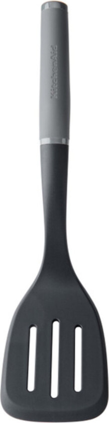 Perforert stekespade, charcoal grey