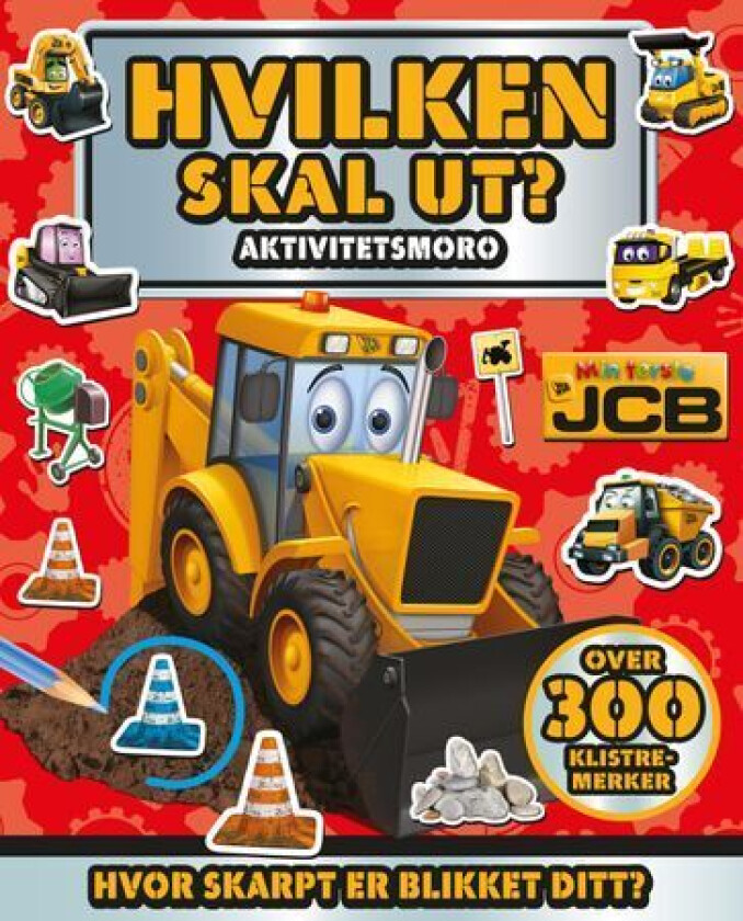 Hvilken skal ut? Aktivitetsmoro : min første JCB